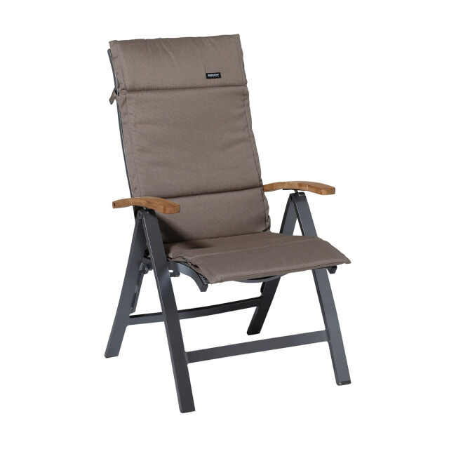 Madison tuinkussen fiber deluxe rib liver ca. 125x50 cm set van 4 3083552 large
