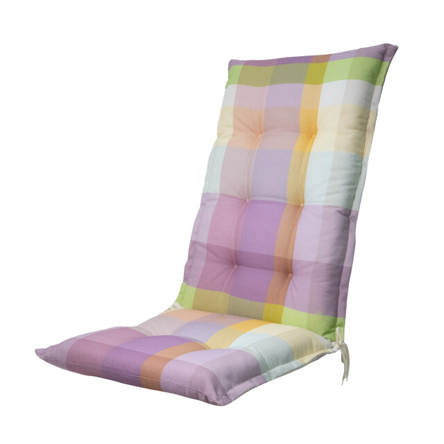 Madison tuinstoelkussen hoge rug sya purple ca. 123x50 cm set van 4 3083032 large
