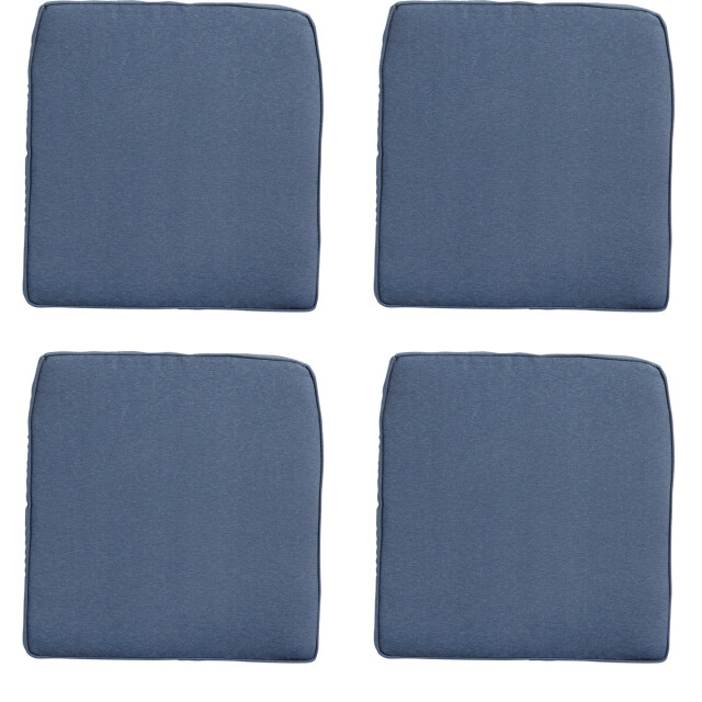 Madison zitkussen wicker panama safier blue ca. 48x48 cm set van 4 3083013 large