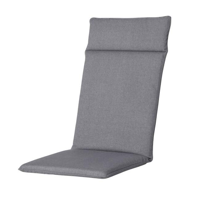 Madison tuinstoelkussen hoge rug oxford grey ca. 120x50 cm set van 4 3082954 large