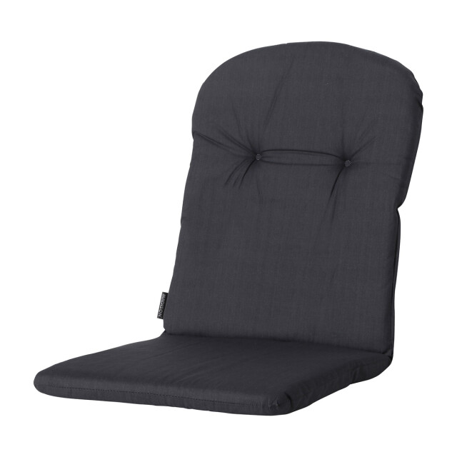 Madison kuipstoelkussen hoge rug basic black ca. 96x45 cm set van 4 3082974 large