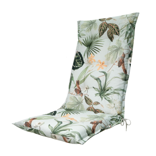 Madison tuinstoelkussen hoge rug grasse green ca. 123x50 cm set van 4 3083054 large