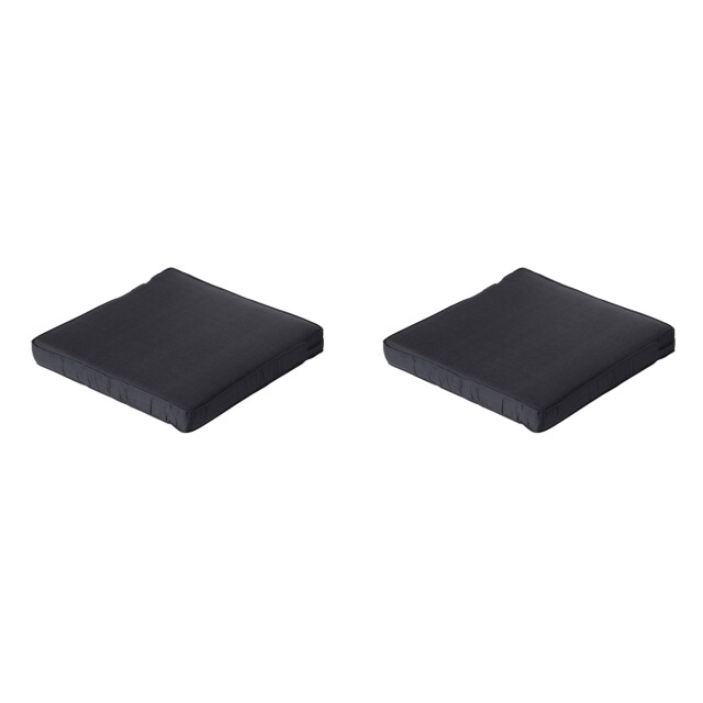 Madison lounge zitkussen basic black ca. 73x73 cm set van 2 3083493 large