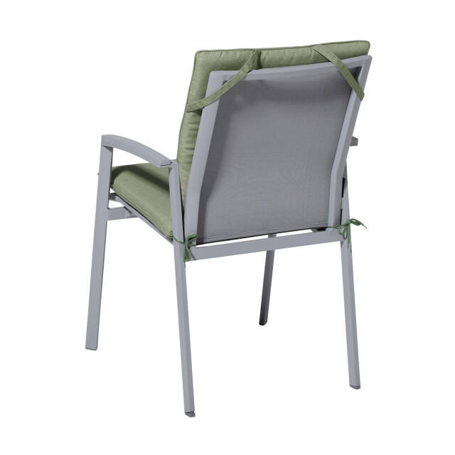 Madison stapelstoelkussen panama sage ca. 97x49 cm set van 4 3083573 large