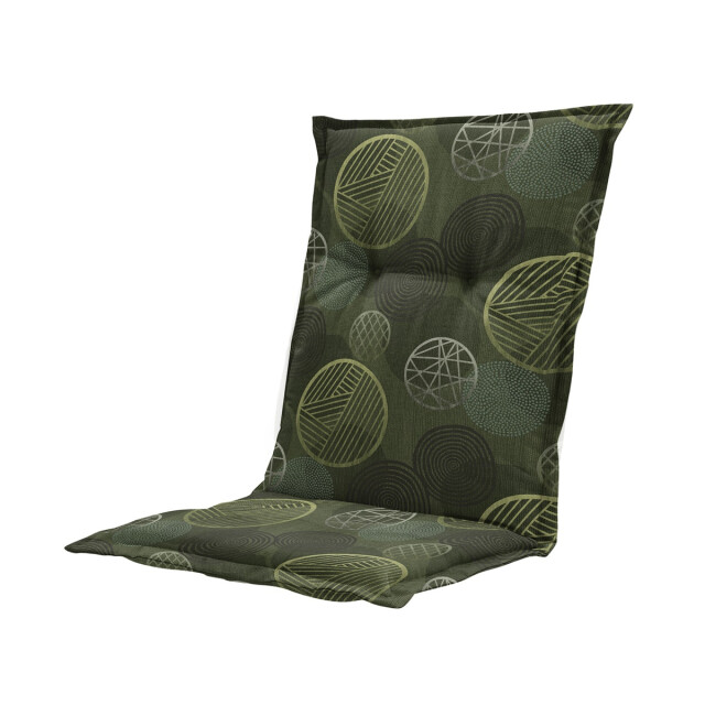 Madison tuinstoelkussen lage rug circle green ca. 105x50 cm set van 4 3082993 large