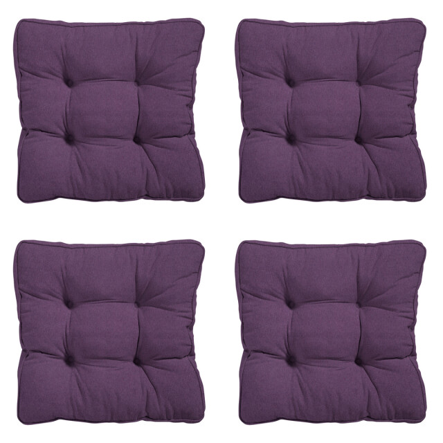 Madison zitkussen florance panama purple ca. 47x47 cm set van 4 3082893 large