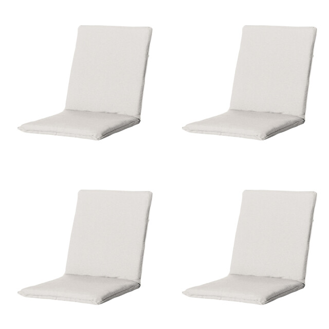 Madison stapelstoelkussen napels sand ca. 97x49 cm set van 4 3083634 large