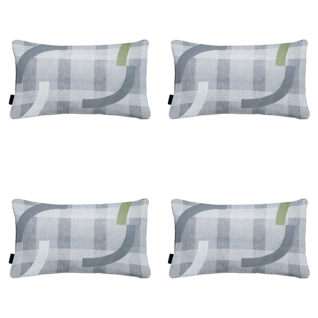 Madison sierkussen tess sage ca. 30x50 cm set van 4 3083112 large