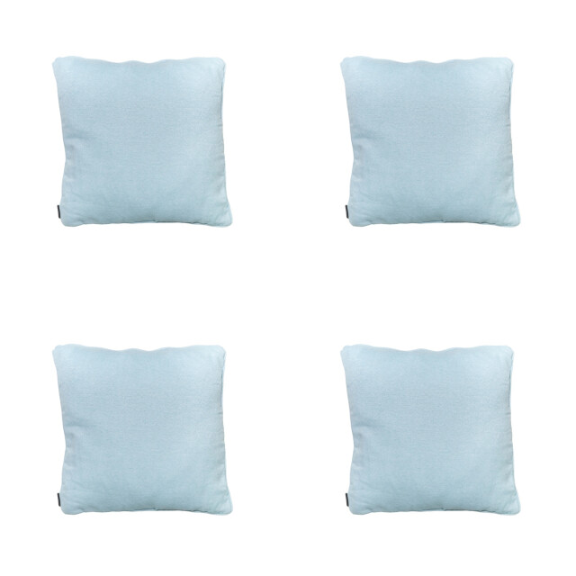 Madison sierkussen napels azure ca. 50x50 cm set van 4 3083212 large