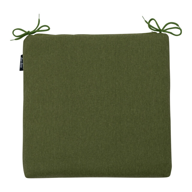 Madison zitkussen moss green canvas eco+ ca. 40x40 cm set van 4 3083414 large