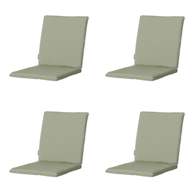 Madison stapelstoelkussen panama sage ca. 97x49 cm set van 4 3083573 large