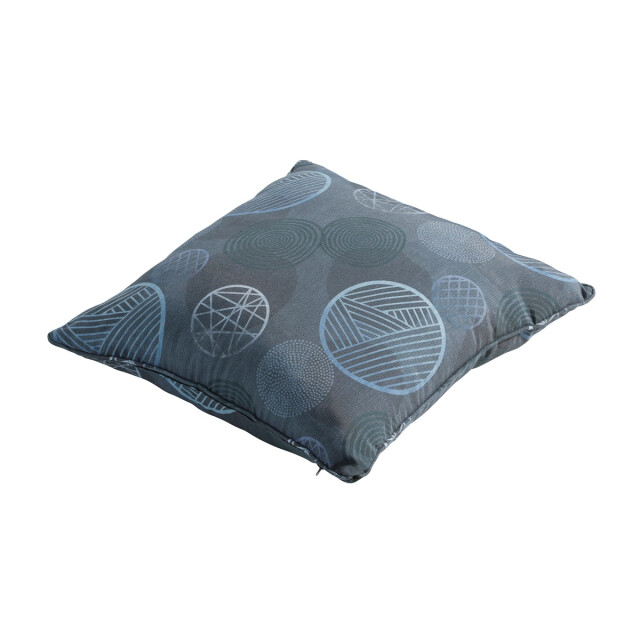 Madison sierkussen circle blue ca. 50x50 cm set van 4 3083152 large