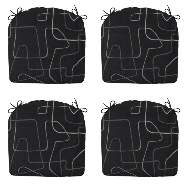 Madison zitkussen joah grey ca. 46x48 cm set van 4 3083434 large