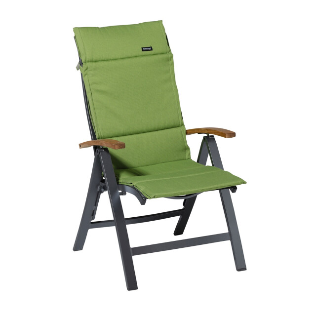 Madison tuinkussen fiber deluxe rib lime ca. 125x50 cm set van 4 3083553 large