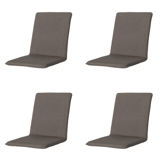 Madison stapelstoelkussen oxford ca. 97x49 cm set van 4 3083614 large