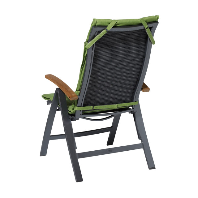 Madison tuinkussen fiber deluxe rib lime ca. 125x50 cm set van 4 3083553 large