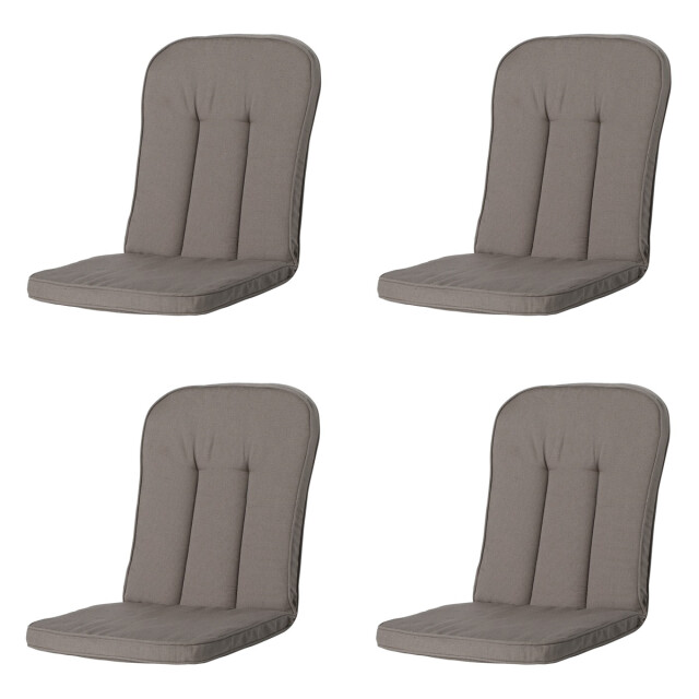 Madison tuinkussen carlo / calvia rib liver ca. 100x48 cm set van 4 3083510 large