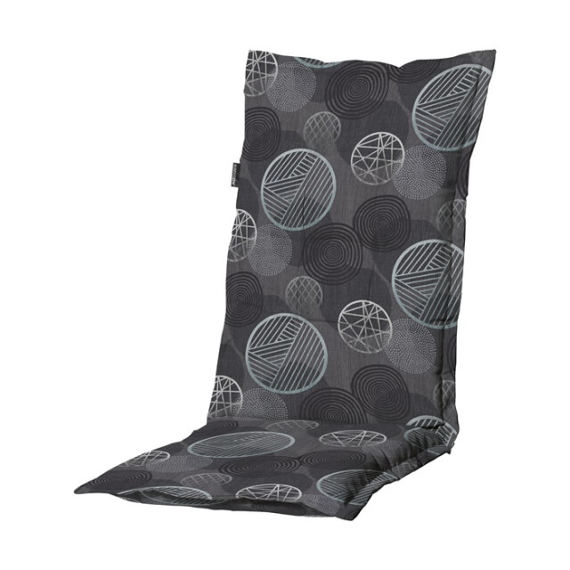 Madison tuinstoelkussen hoge rug circle grey ca. 123x50 cm set van 4 3083070 large