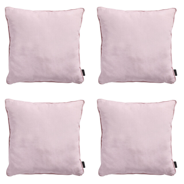 Madison sierkussen panama soft pink ca. 45x45 cm set van 4 3083231 large