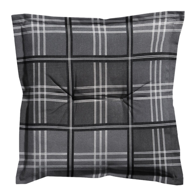 Madison zitkussen patchy grey ca. 50x50 cm set van 4 3083286 large