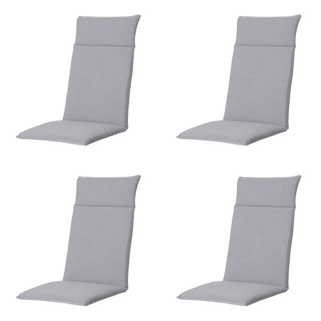 Madison tuinstoelkussen hoge rug manchester light grey ca. 120x50 cm set 3082948 large