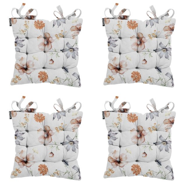 Madison zitkussen toscane florina natural ca. 46x46 cm set van 4 3083349 large