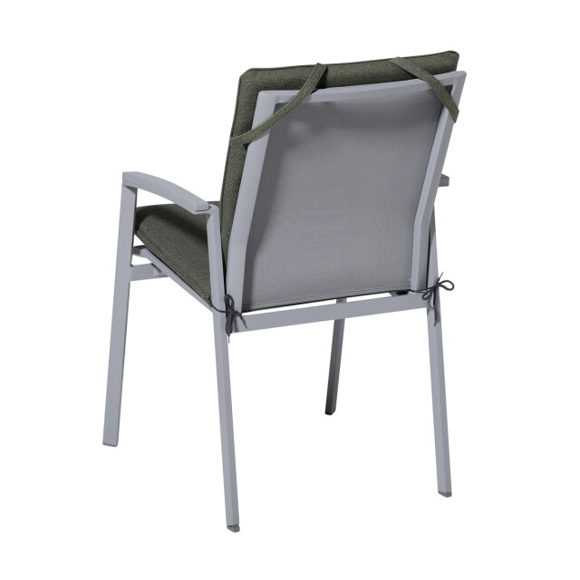 Madison stapelstoelkussen manchester green ca. 97x49 cm set van 4 3083608 large