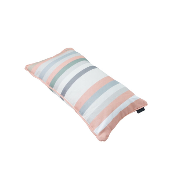 Madison sierkussen righe salmone ca. 30x50 cm set van 4 3083086 large