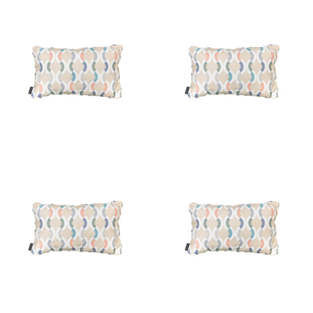 Madison sierkussen trivia natural ca. 30x50 cm set van 4 3083130 large