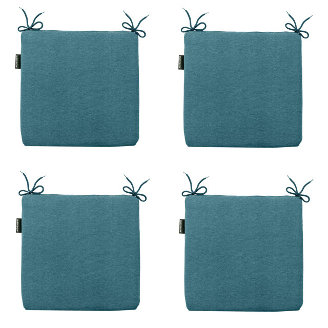 Madison zitkussen panama sea blue ca. 40x40 cm set van 4 3083387 large