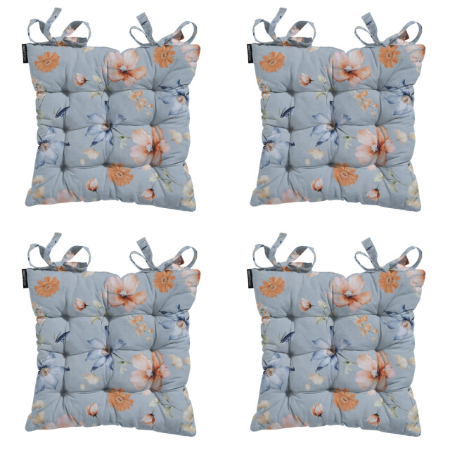 Madison zitkussen toscane florina blue ca. 46x46 cm set van 4 3083350 large