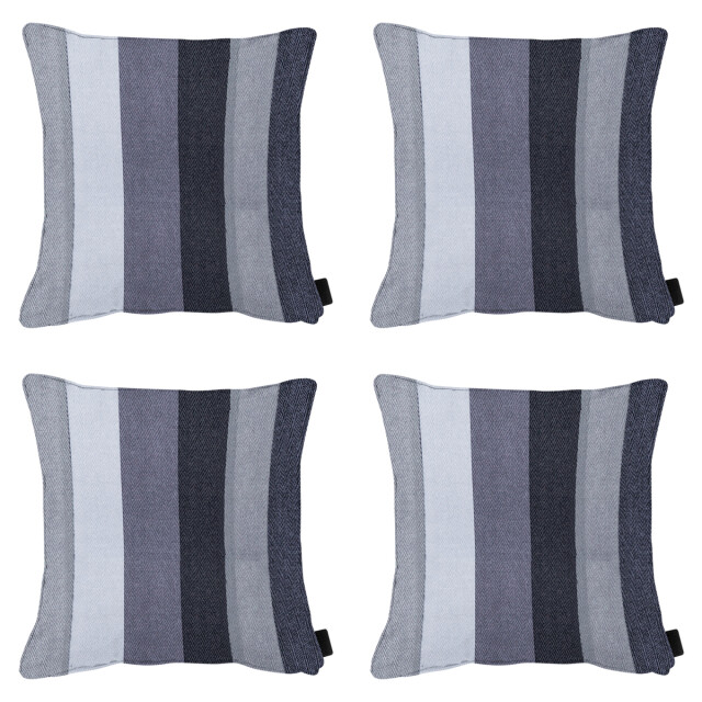 Madison sierkussen victoria grey ca. 50x50 cm set van 4 3083147 large