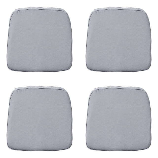 Madison zitkussen wicker panama light grey ca. 48x48 cm set van 4 3083367 large