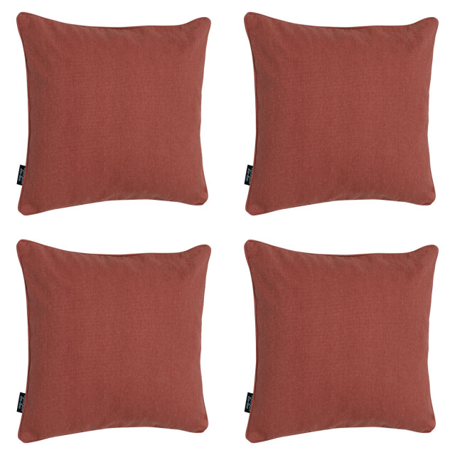 Madison sierkussen terra canvas eco+ ca. 50x50 cm set van 4 3083168 large