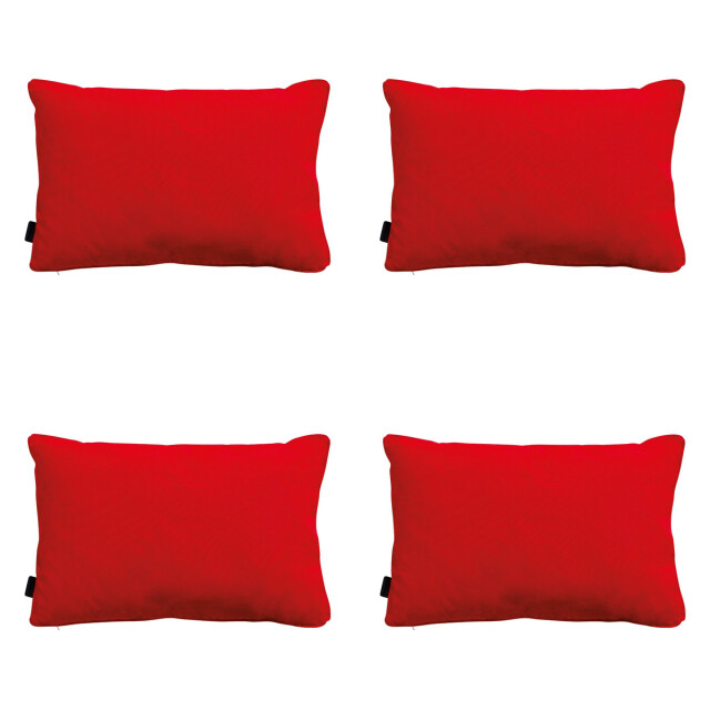 Madison sierkussen panama red ca. 40x60 cm set van 4 3083268 large