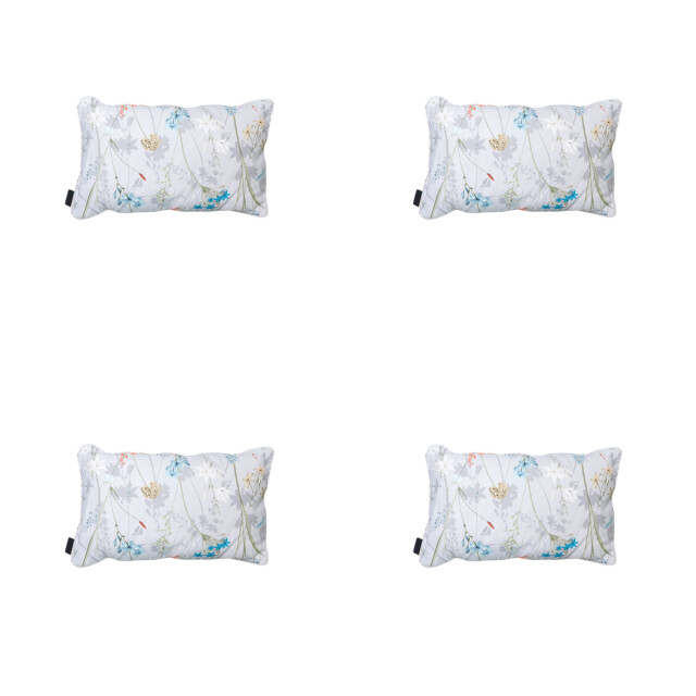 Madison sierkussen donna azure canvas eco+ ca. 30x50 cm set van 4 3083107 large