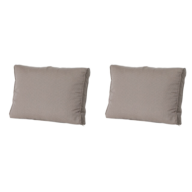 Madison lounge rugkussen rib liver ca. 40x60 cm set van 2 3082849 large