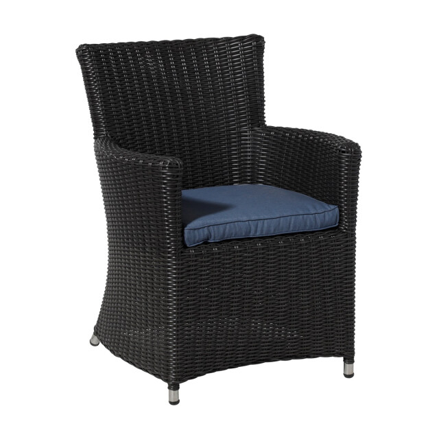 Madison zitkussen wicker panama safier blue ca. 48x48 cm set van 4 3083370 large