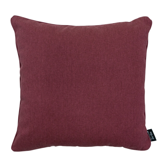 Madison sierkussen bordeaux canvas eco+ ca. 50x50 cm set van 4 3083169 large