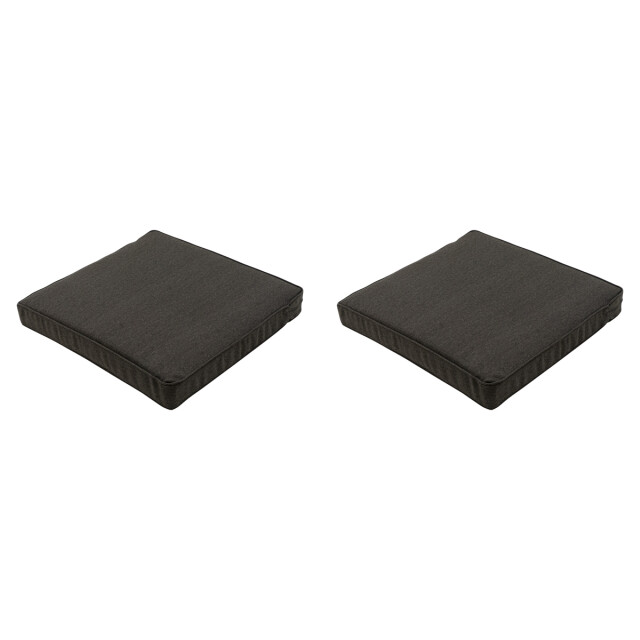 Madison lounge profi-line zitkussen dark grey canvas eco+ ca. 60x60 cm - 3082827 large