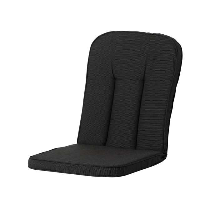 Madison tuinkussen carlo / calvia rib black ca. 100x48 cm set van 4 3083509 large