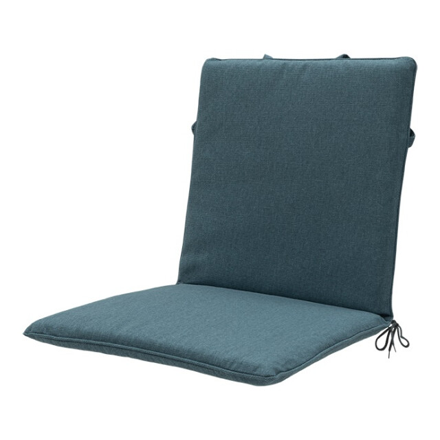 Madison stapelstoelkussen sea blue canvas eco+ ca. 97x49 cm set van 4 3083589 large