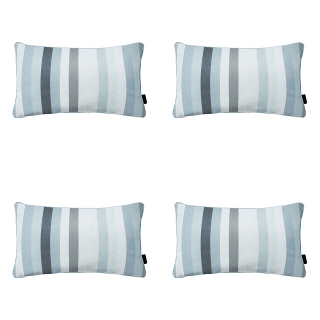 Madison sierkussen righe grey ca. 30x50 cm set van 4 3083087 large