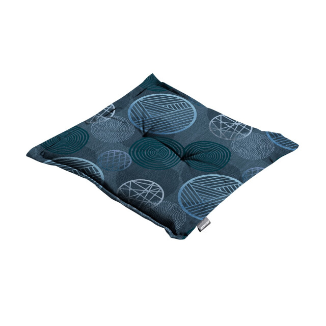 Madison zitkussen circle blue ca. 50x50 cm set van 4 3083290 large