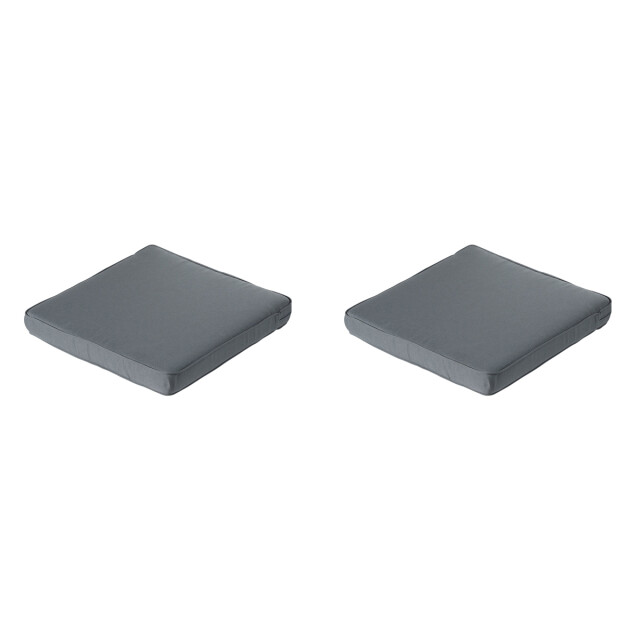 Madison lounge profi-line zitkussen rib grey ca. 60x60 cm set van 2 3082830 large