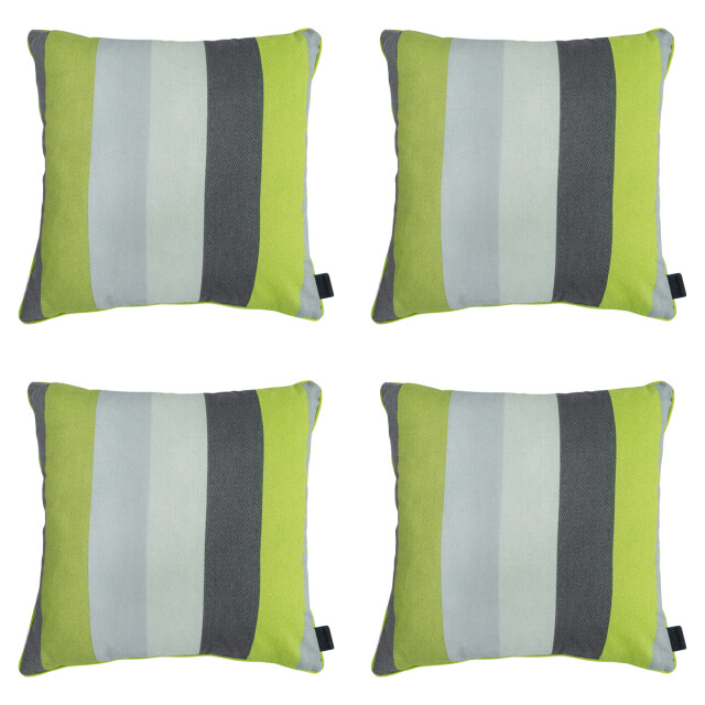 Madison sierkussen victoria green ca. 50x50 cm set van 4 3083148 large