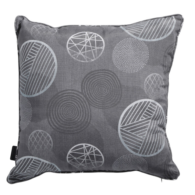 Madison sierkussen circle grey ca. 50x50 cm set van 4 3083150 large