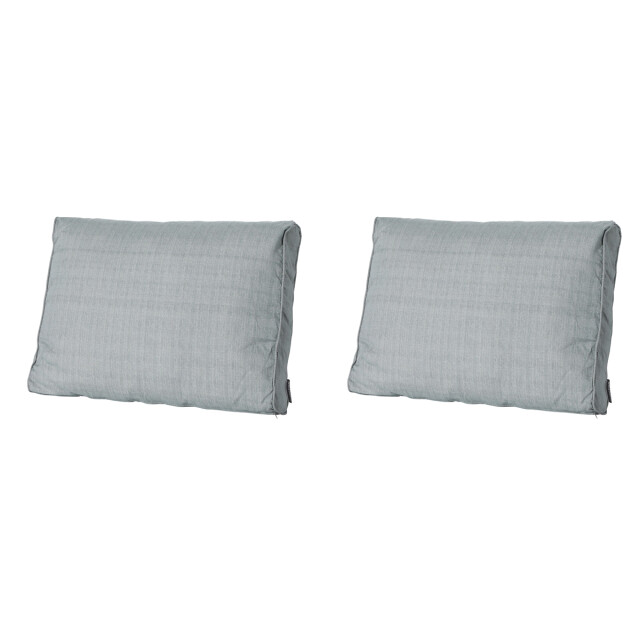 Madison lounge rugkussen basic grey ca. 43x73 cm set van 2 3082862 large