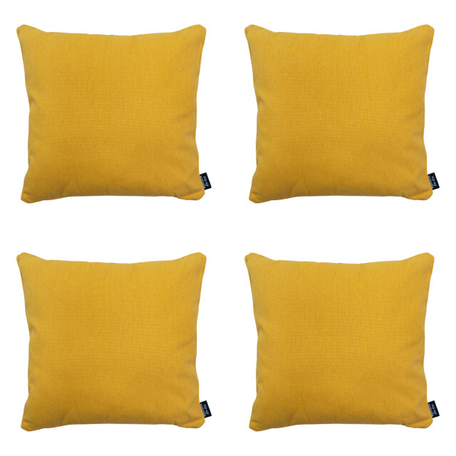 Madison sierkussen gold canvas eco+ ca. 50x50 cm set van 4 3083167 large