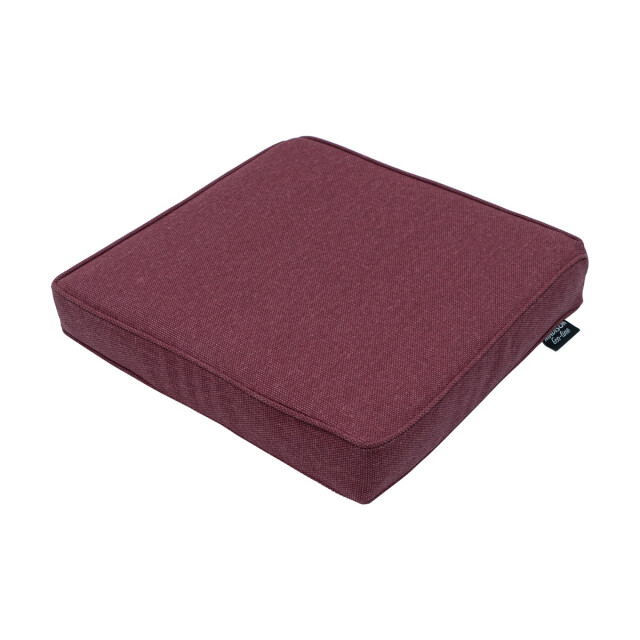 Madison zitkussen bordeaux canvas eco+ ca. 40x40 cm set van 4 3083443 large